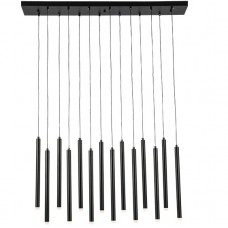 Φωτιστικό Κρεμαστό LED 42W 4600lm 230V Λευκό Φως σε Μαύρο Ματ 955FRANCIS42/14